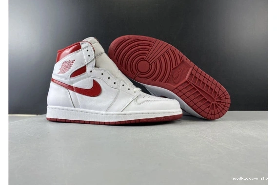 555088-103 555088-103 AIR (2017) Retro Red Jordan 1 Metallic 0218